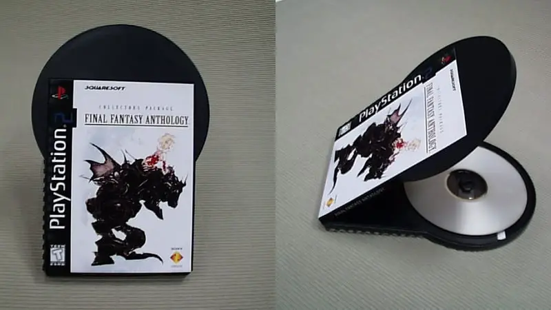 PlayStation 2: il bizzarro prototipo delle confezioni per i videogiochi