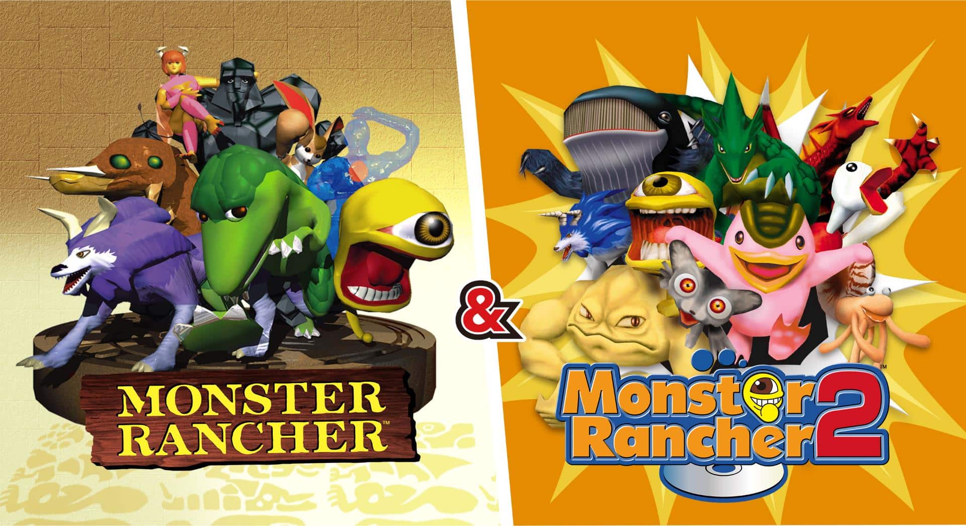Monster Rancher 1 e 2 DX