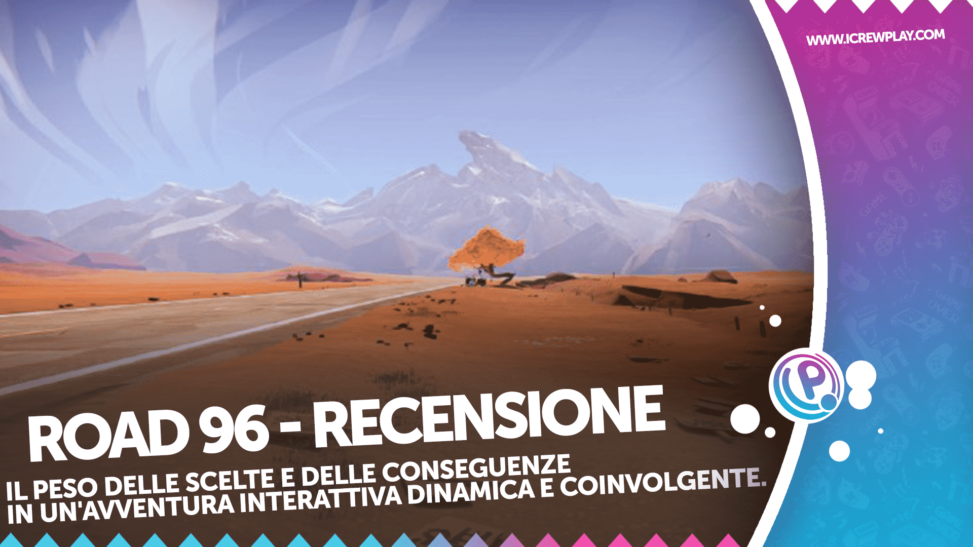 Road 96 recensione copertina