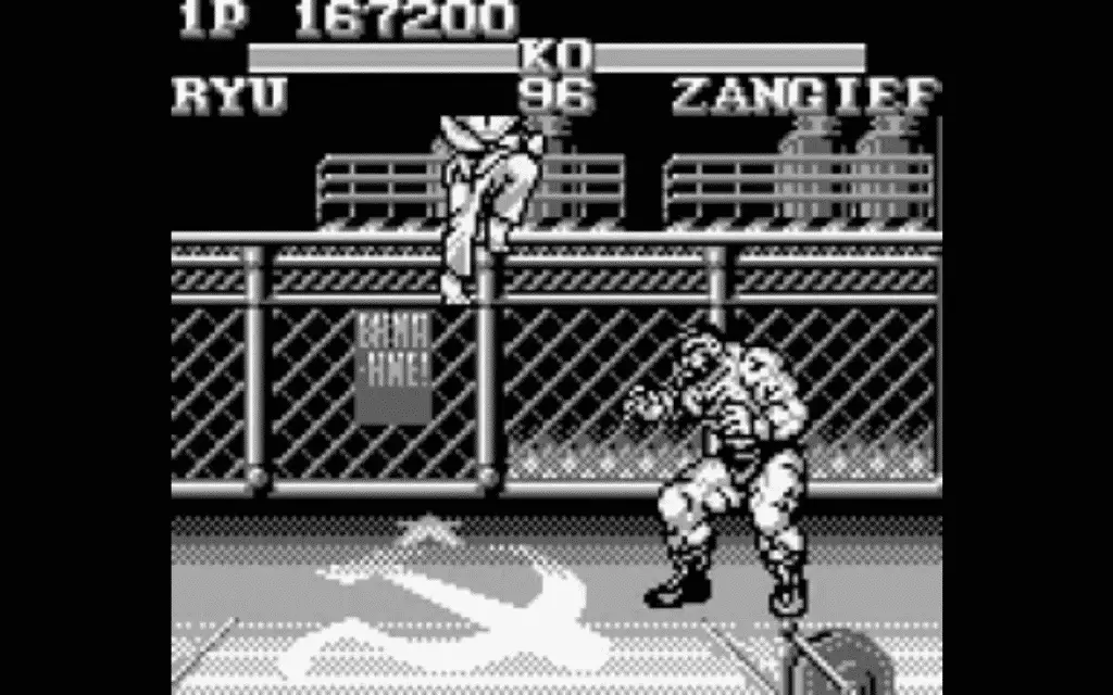 I 4 Porting Di Street Fighter per Game Boy - Parte 1 4