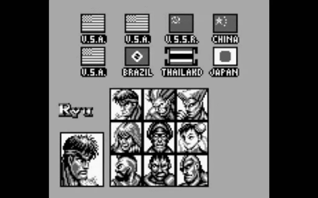 I 4 Porting Di Street Fighter per Game Boy - Parte 1 3