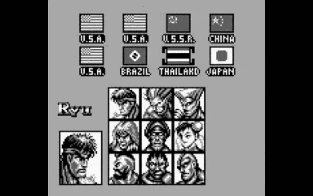 I 4 Porting Di Street Fighter per Game Boy - Parte 1