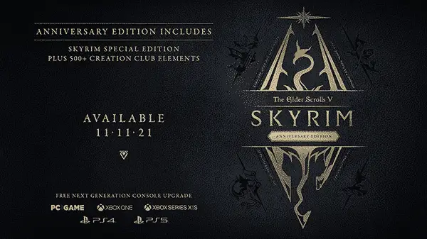 The Elder Scrolls V Skyrim Anniversary Edition