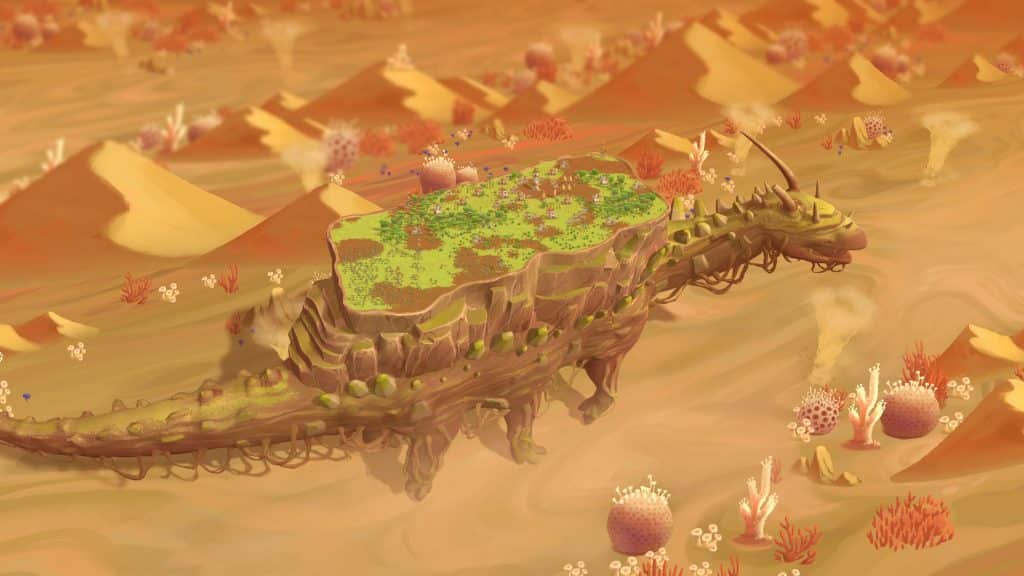 The Wandering Village, una boccata d'aria fresca per i city builder