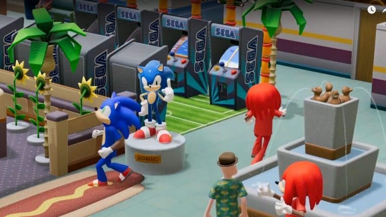 Two Point Hospital sonic collabo