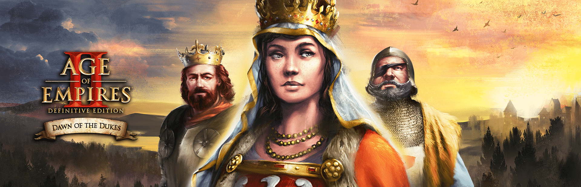 age of empires II definitive edition dawn of dukes copertina