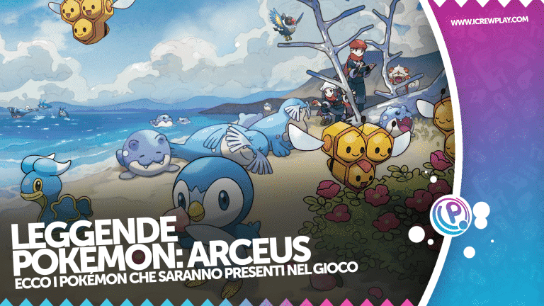 Leggende pokémon arceus: ecco i pokémon mostrati finora