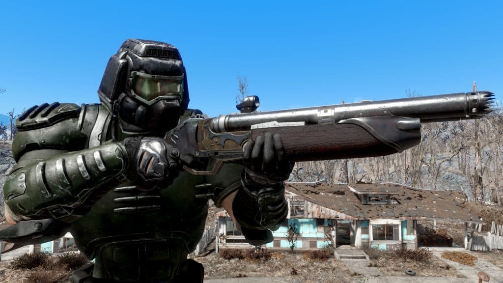 Doomguy armor fallout 4