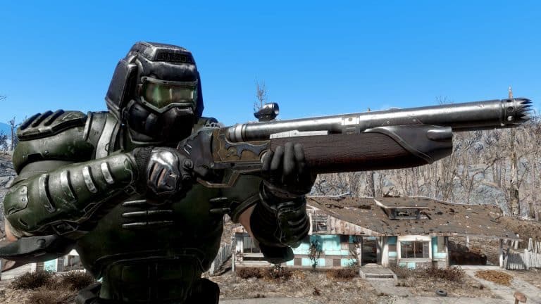 Doomguy armor fallout 4