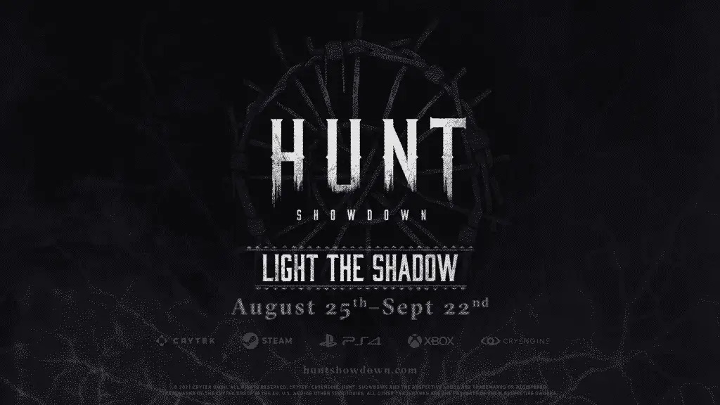 hunt: showdown light the shadow evento