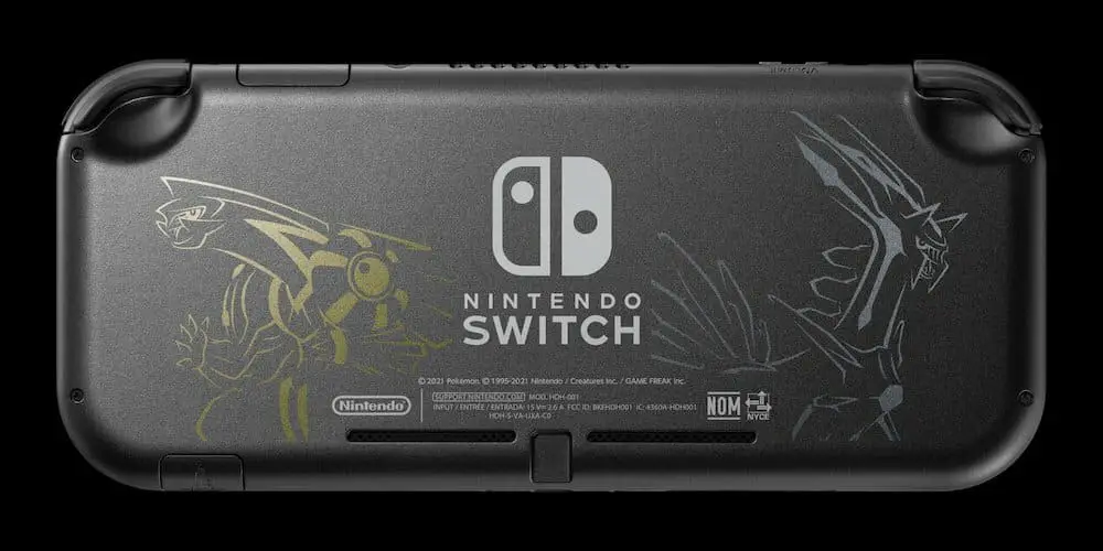 nintendo switch lite dialga e palkia edition retro