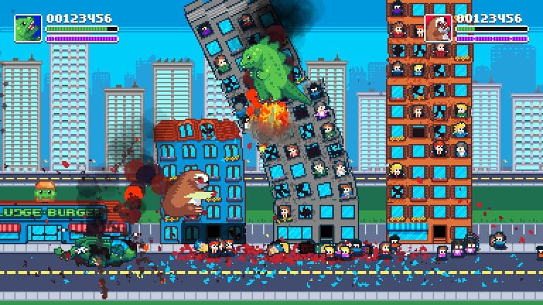 Terror of hemasaurus: godzilla si veste a tema arcade!