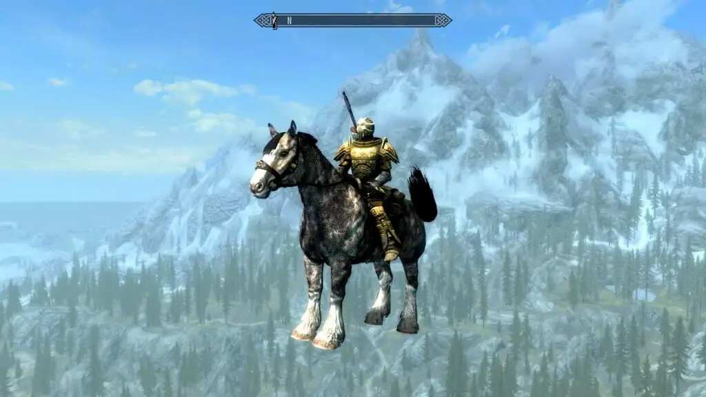 skyrim glitch cavallo