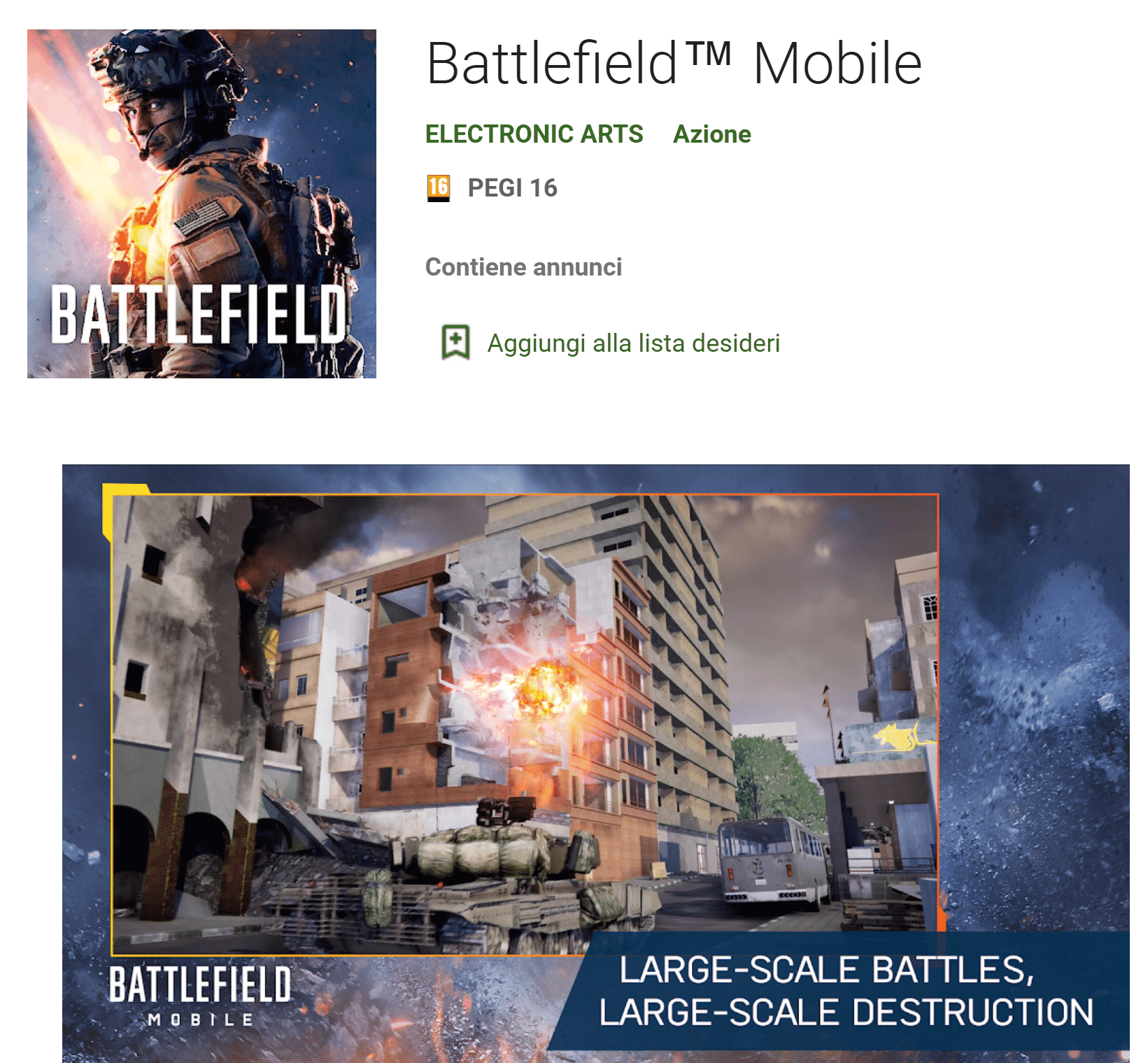 Battlefield Mobile: compare il gioco sul PlayStore con largo anticipo!