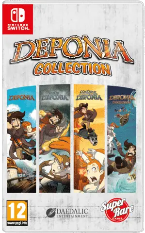 Deponia Collection edizione fisica nintendo switch