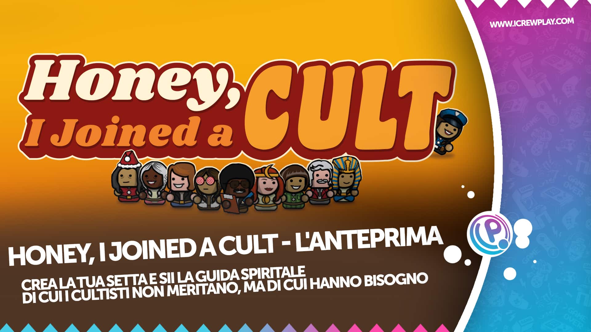 Honey, I joined a cult