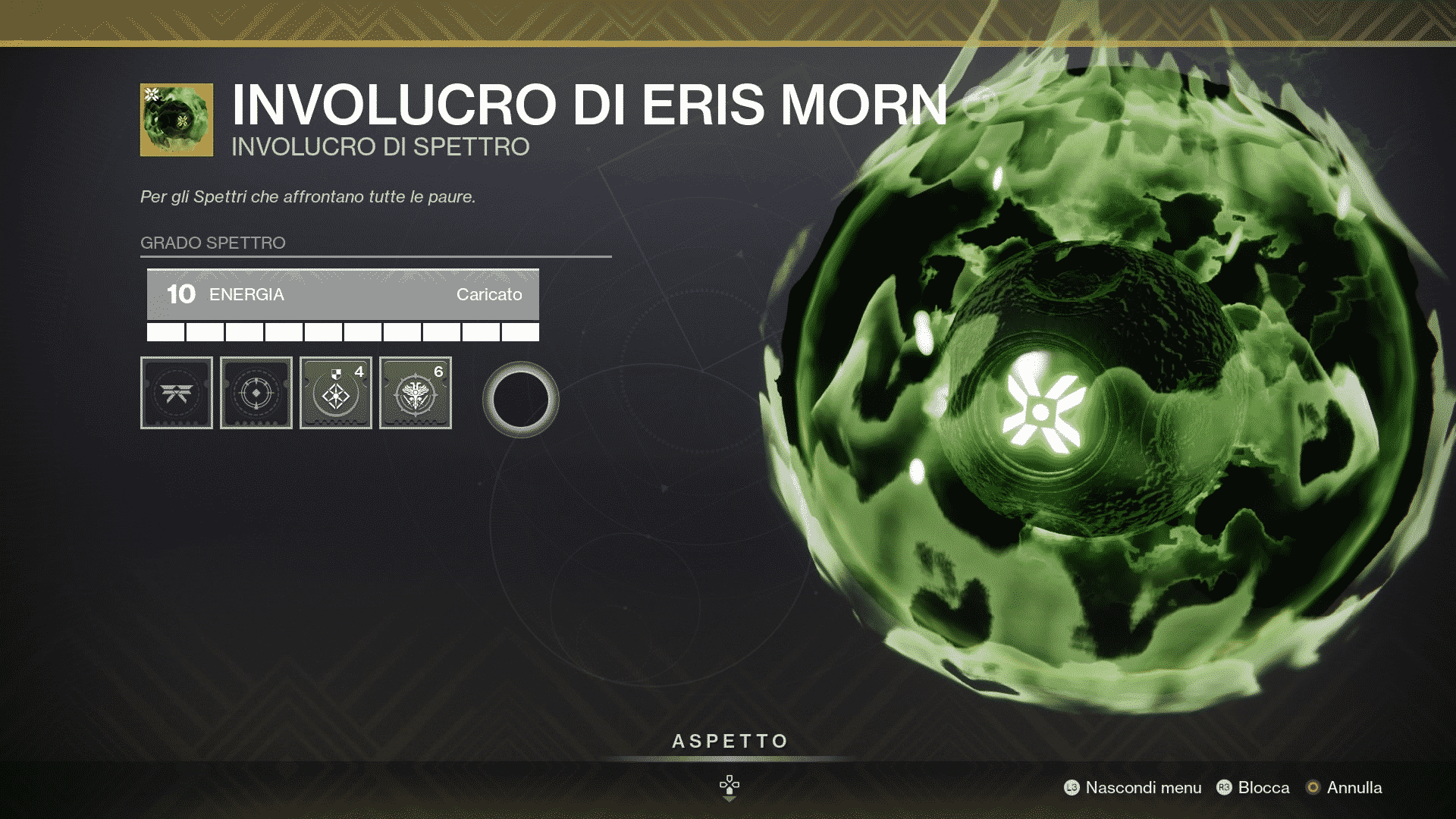 Involucro Di Eris Morn