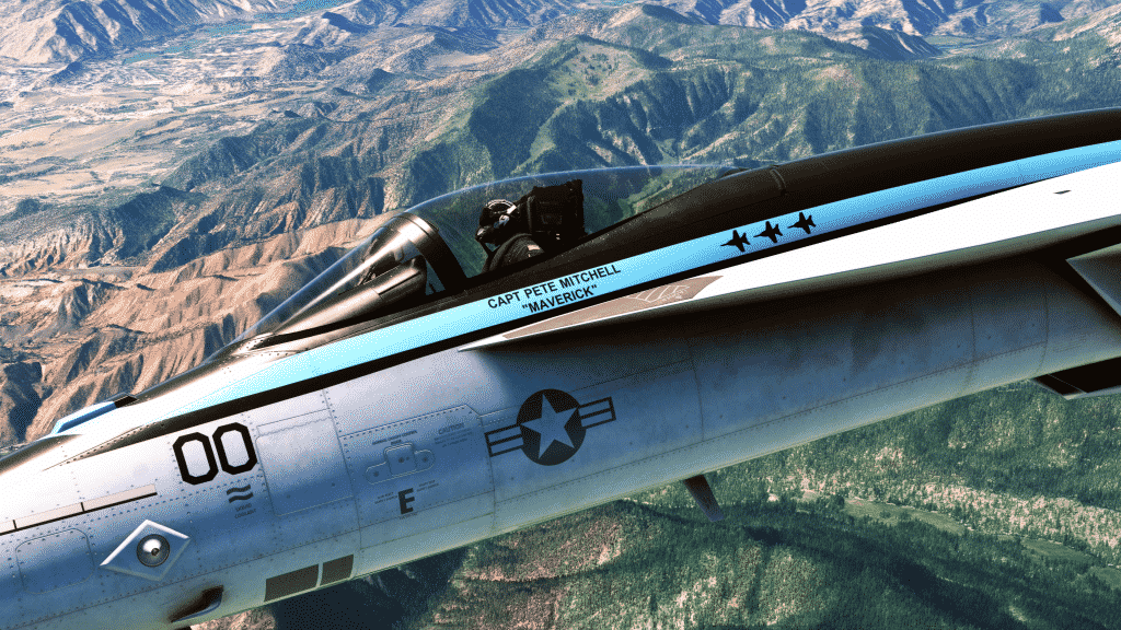 Microsoft flight simulator - top gun maverick