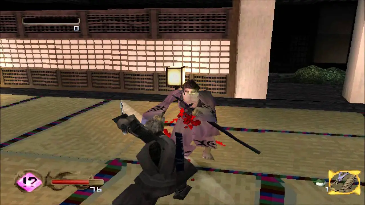 Tenchu Stealth Assassins gameplay