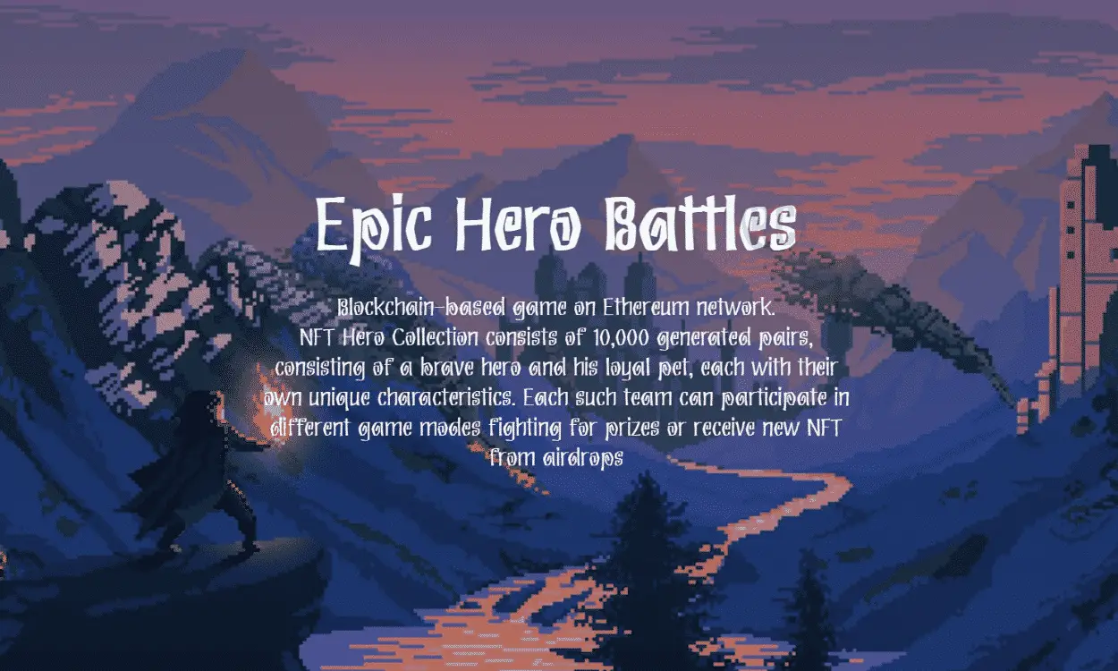 epic hero battles nft