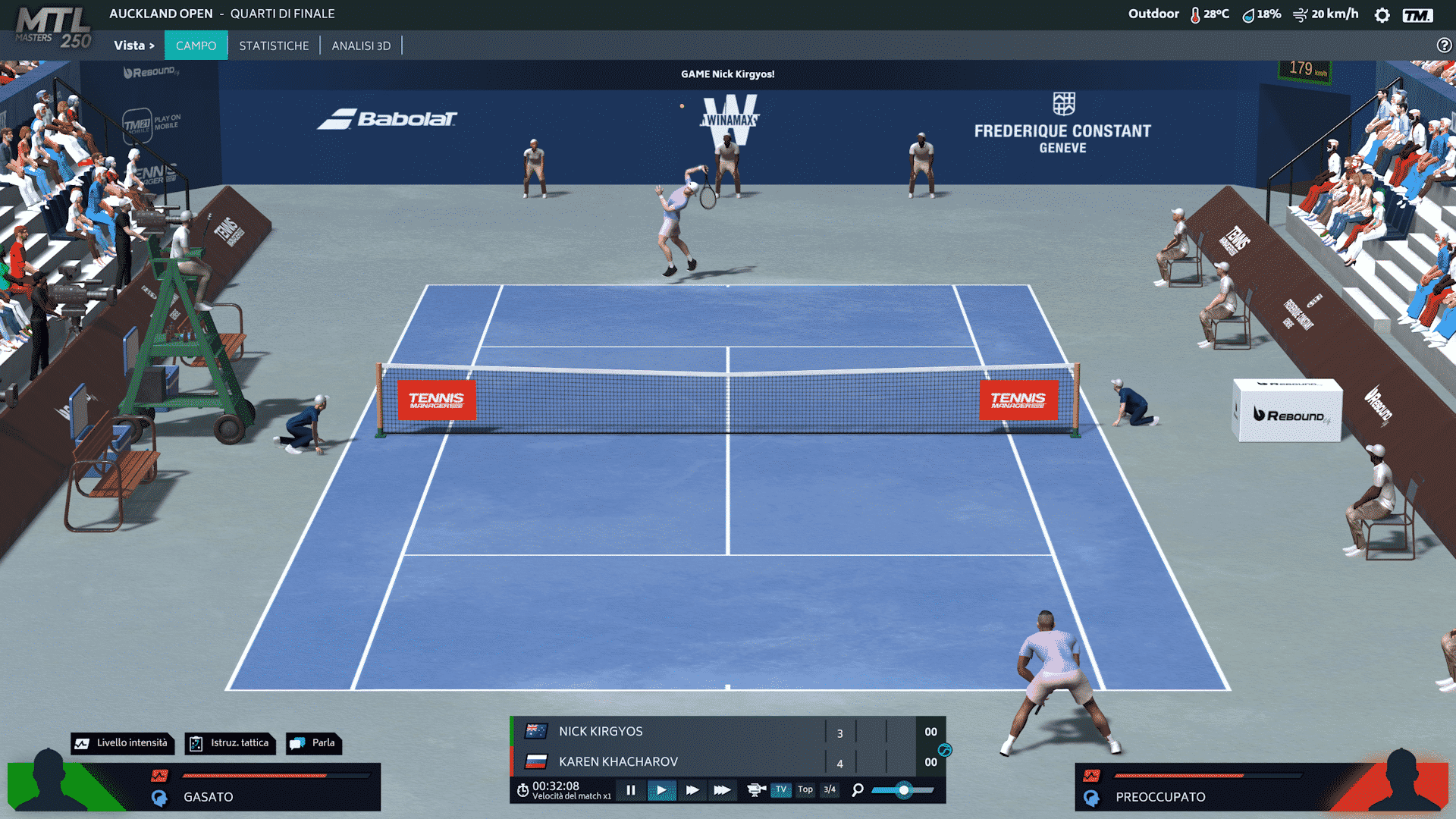 Tennis Manager 2021, Rebound Capital Games e il suo gioco manageriale di tennis 1