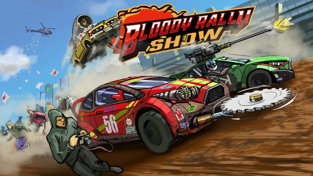 Bloody rally show
