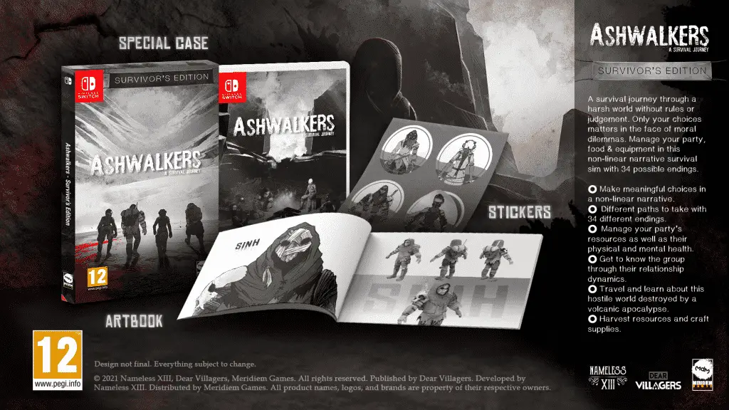 Ashwalkers A Survival Journey edizione fisica