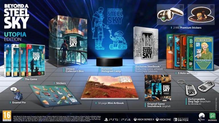 Beyond a steel sky: microids svela il dietro le quinte