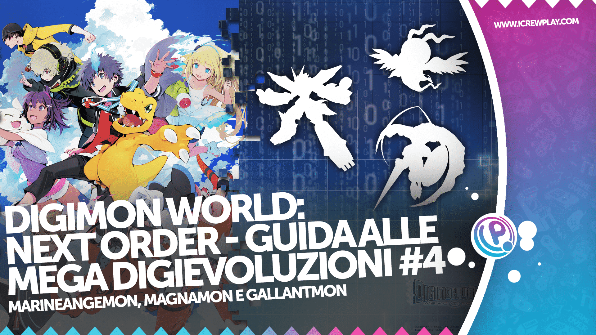 Digimon, Digimon World Guida Mega Digievoluzioni, Digimon World Next Order MarineAngemon, Digimon World Next Order Magnamon, Digimon World Next Order Gallantmon