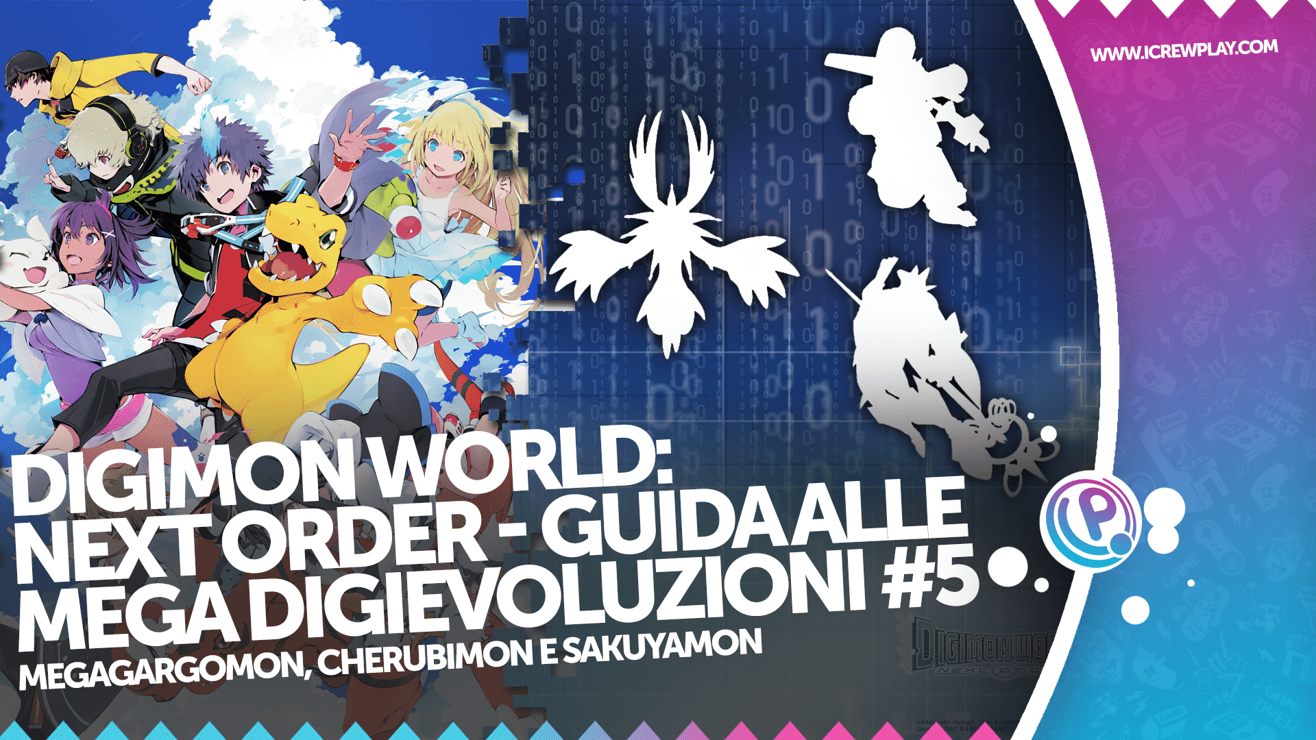 Digimon, Digimon World Guida Mega Digievoluzioni, Digimon World Next Order MegaGargomon, Digimon World Next Order Cherubimon, Digimon World Next Order Sakuyamon