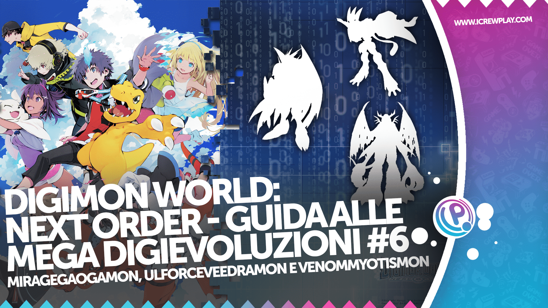 Digimon, Digimon World Guida Mega Digievoluzioni, Digimon World Next Order MirageGaogamon, Digimon World Next Order UlforceVeedramon, Digimon World Next Order VenomMyotismon