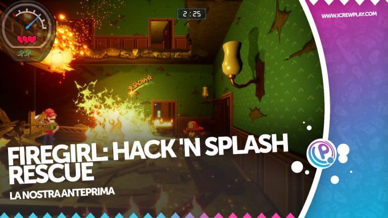 Firegirl: hack 'n splash rescue, un platform bruciante in arrivo il 14 dicembre