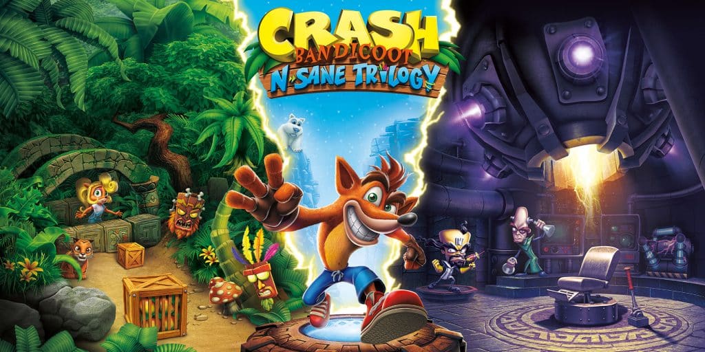 Crash bandicoot n. Sane trilogy
