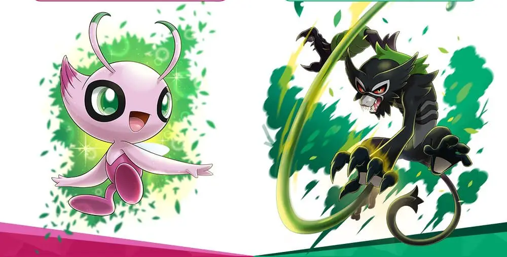 Papà Zarude e Celebi Shiny evento film