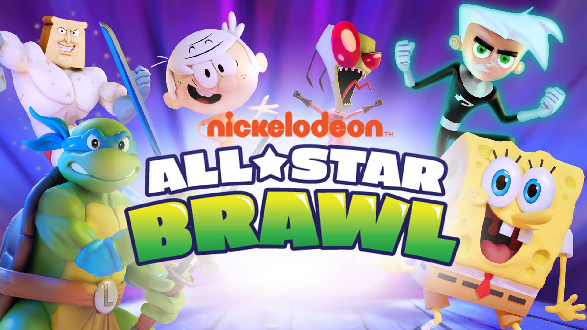 Nickelodeon All-Star Brawl artwork