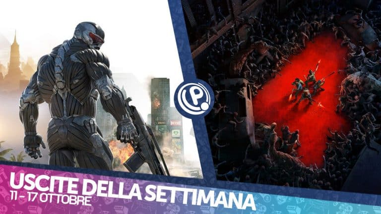 Uscite della settimana: dall'11 al 17 ottobre 2021