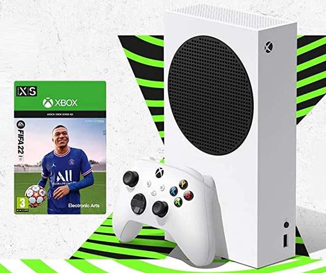 Xbox series S con Fifa 22