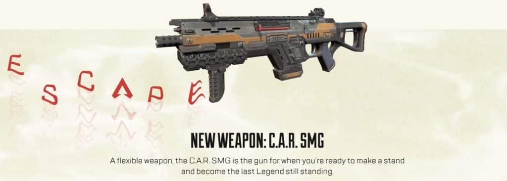 Apex Legends car smg