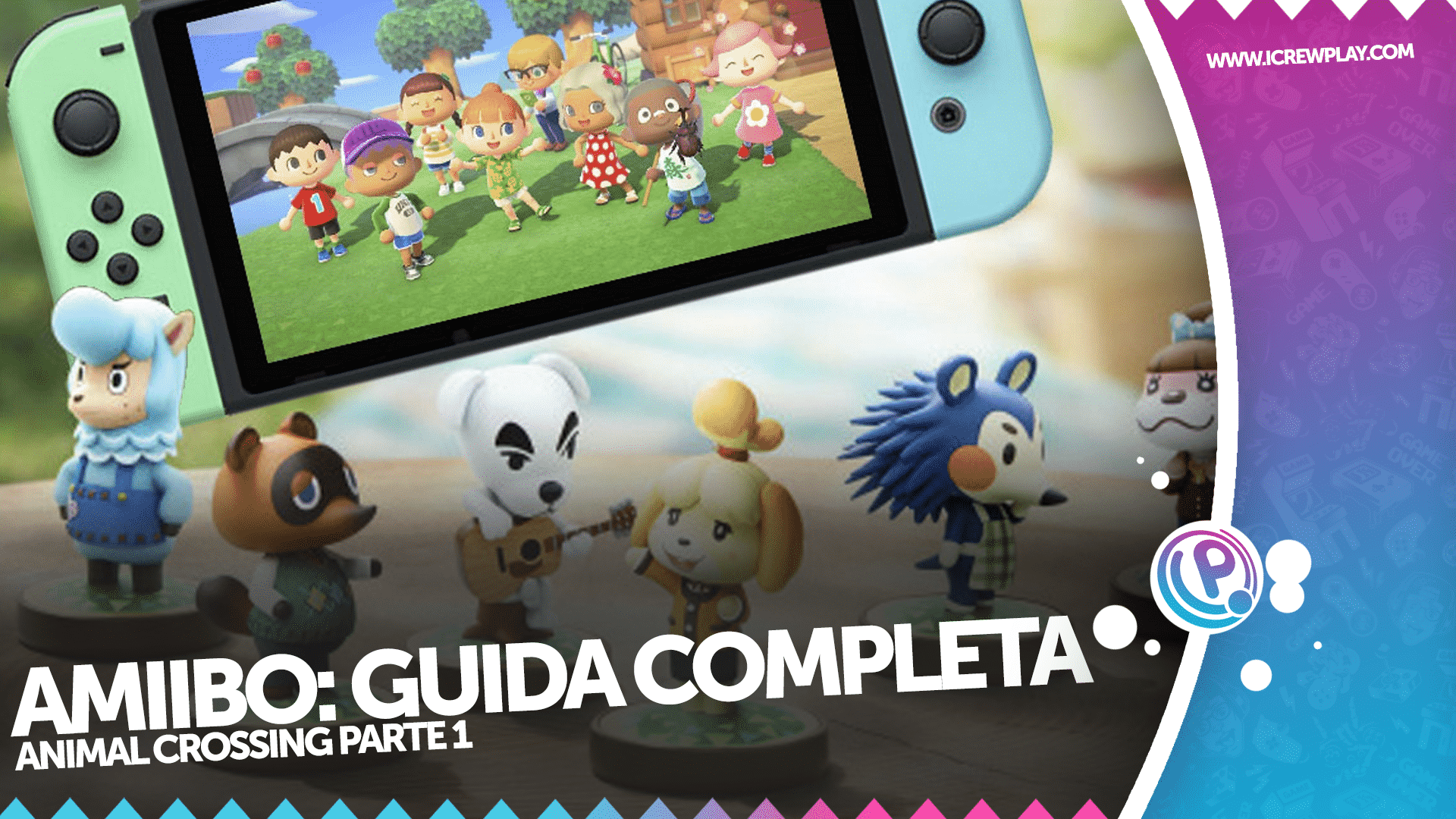 copertina guida amiibo animal crossing