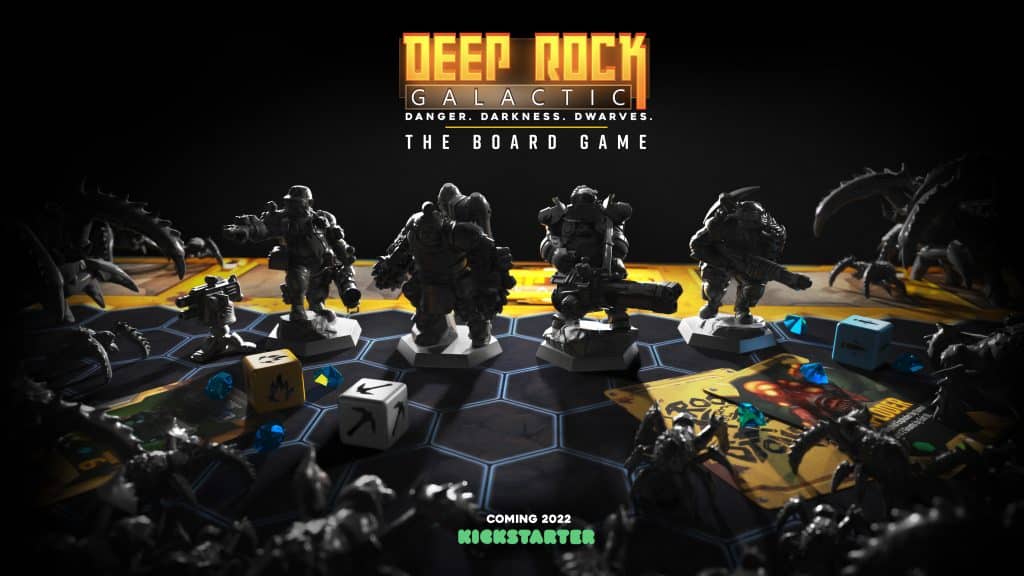 Deep rock galactic gioco da tavolo