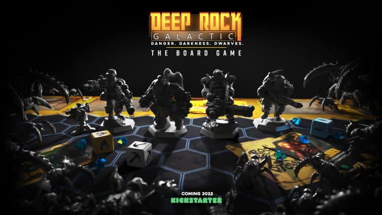 Deep rock galactic: in arrivo il gioco da tavolo!