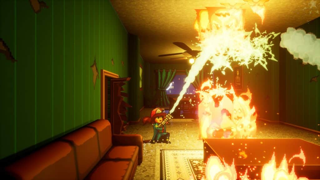 Firegirl: Hack 'n Splash Rescue, un platform bruciante in arrivo il 14 dicembre