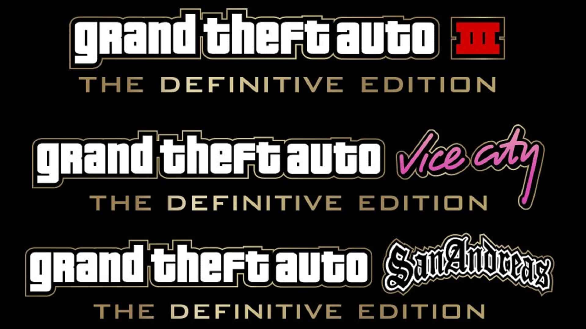GTA Trilogy, spuntano i loghi