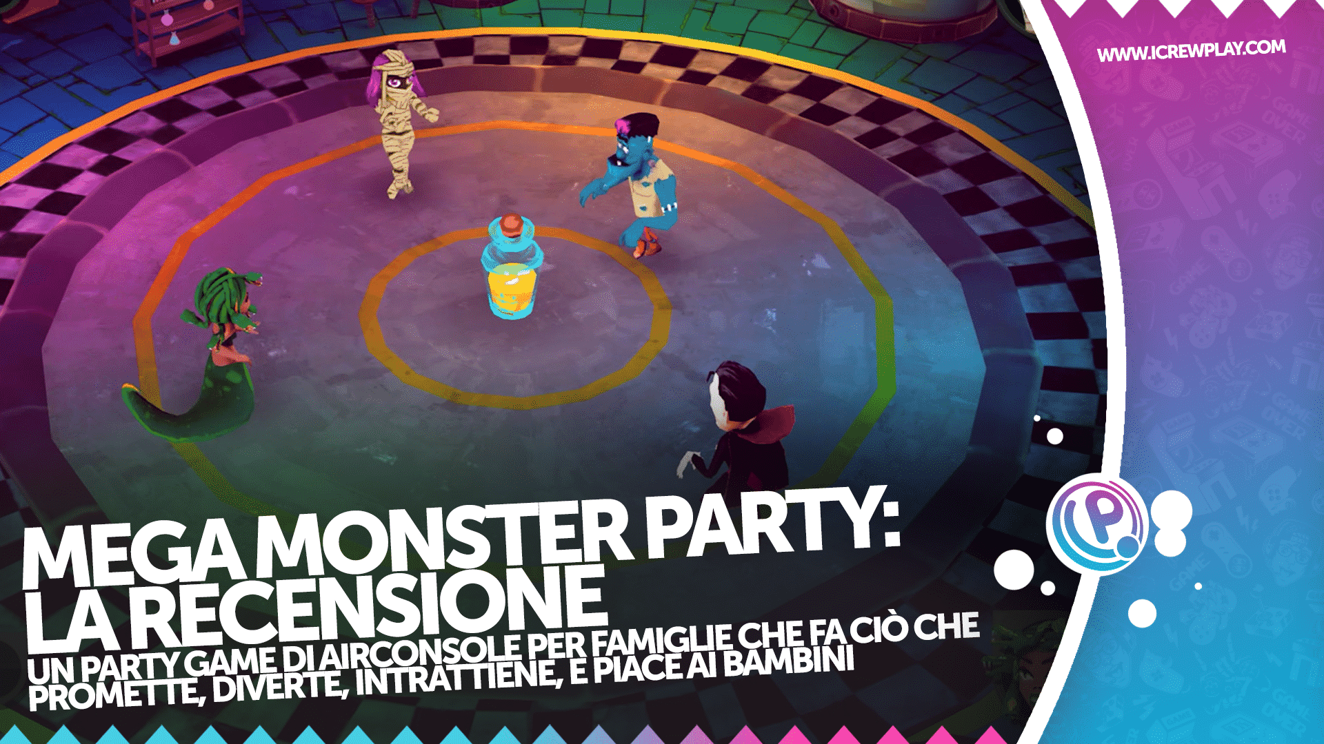 Mega Monster Party, un videogioco per famiglie targato AirConsole