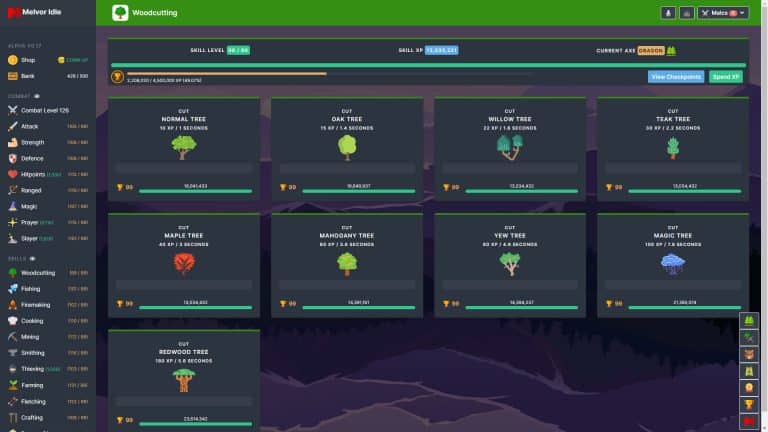 Melvor idle: rpg vecchio stile e pochi click!