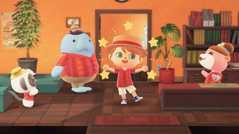 Animal crossing happy home paradise