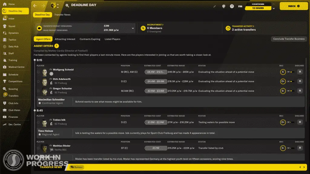 Football Manager 2022 screenshot