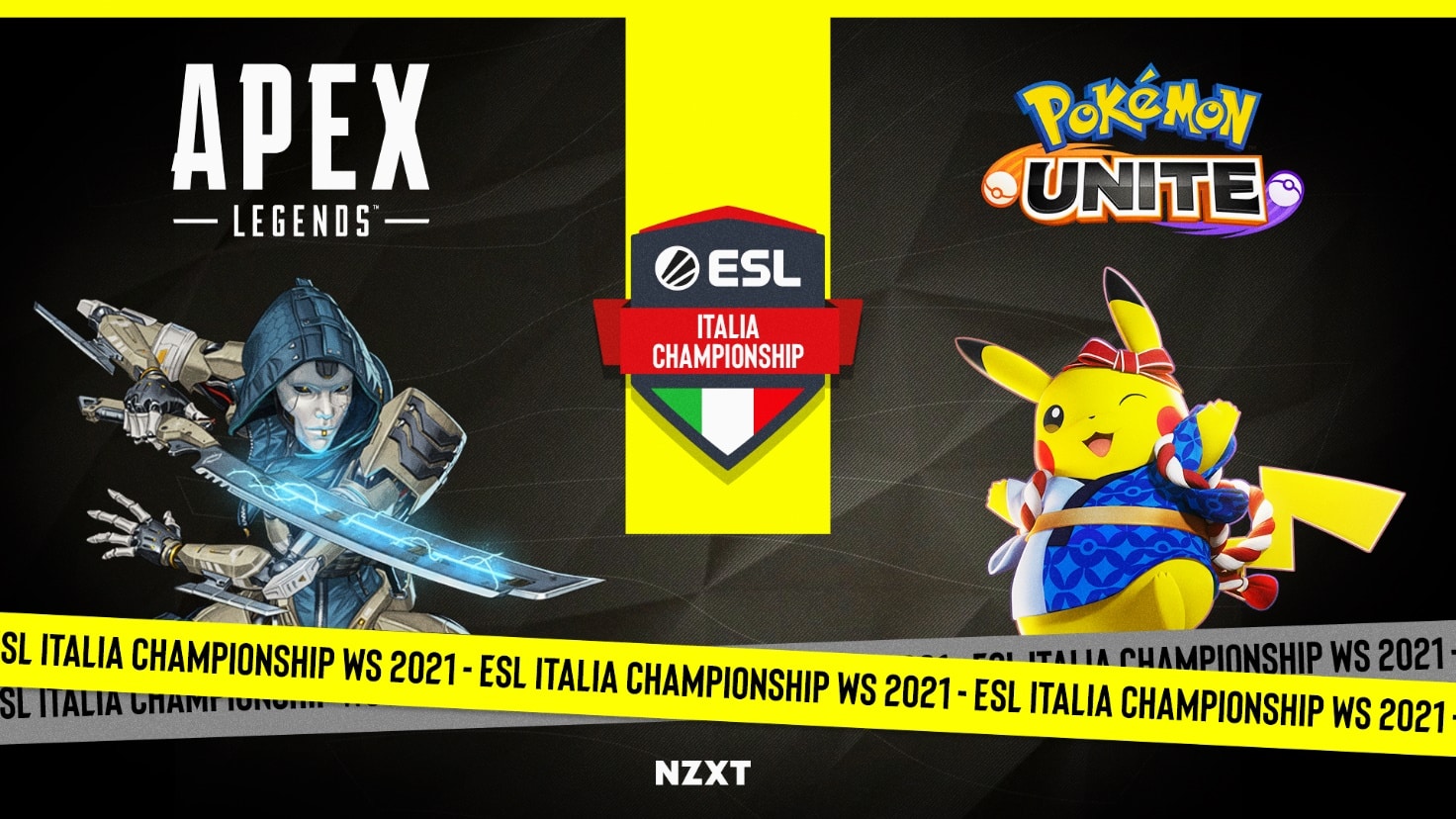 ESL Italia Championship Apex Legends Pokémon Unite