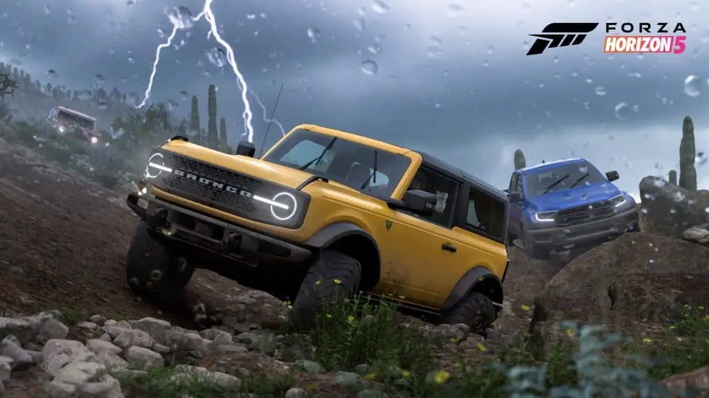 Forza Horizon 5 Recensione pioggia