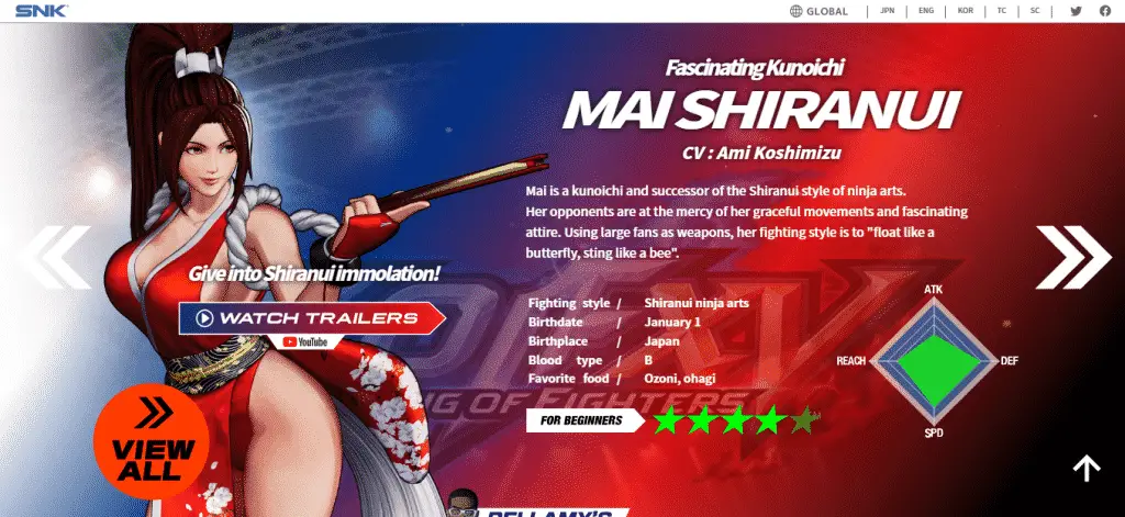 Mai Shiranui